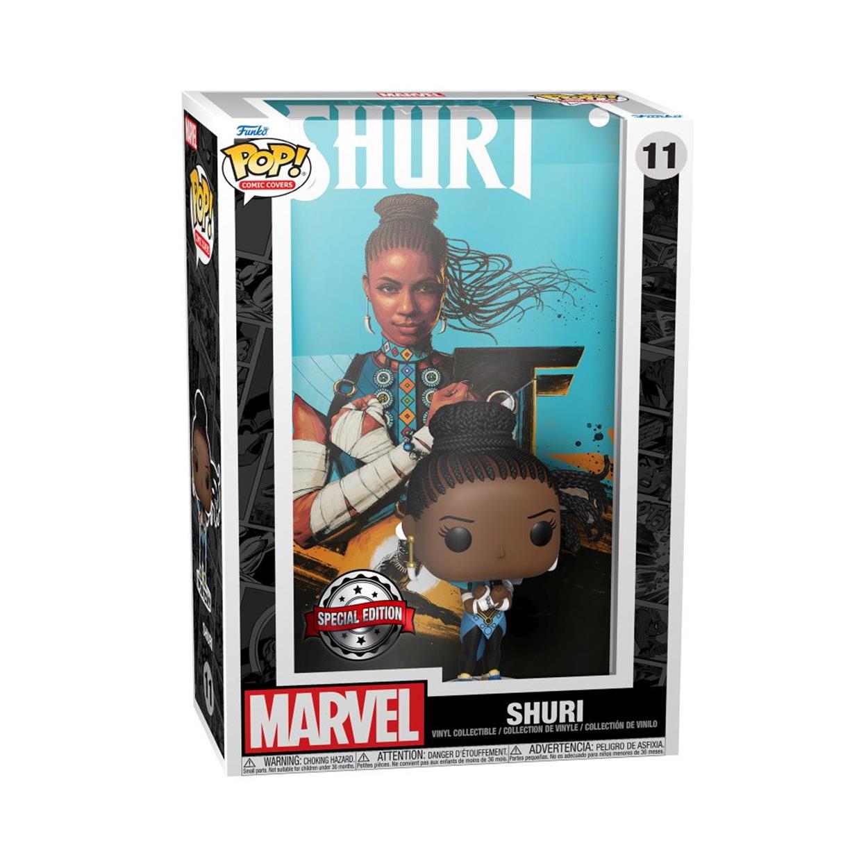 Funko Pop! Comic Covers Marvel: Black Panther - Shuri (Special Edition) #11 Vinylfigur