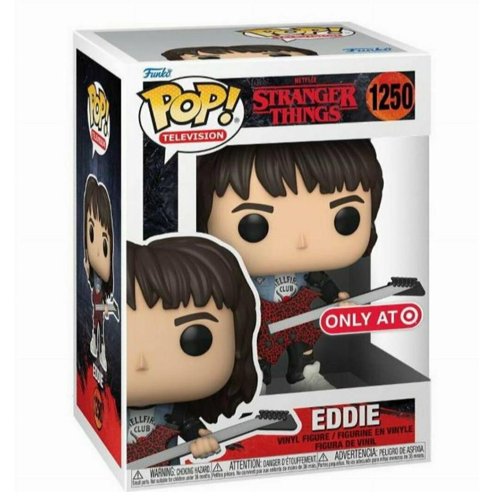 Funko Pop! Stranger Things S4 - Eddie (Special Edition) #1250 Vinyl Figur