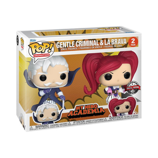 Funko Pop! 2-Pack: My Hero Academia S9 - Gentle Criminal & La Brava (Special Edition)