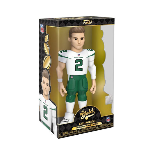 Funko Gold NFL: NY Jets - Zach Wilson Premium Vinyl Figur (12")