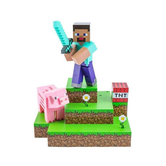 Minecraft Steve Diorama Light - Paladone (PP9463MCF)