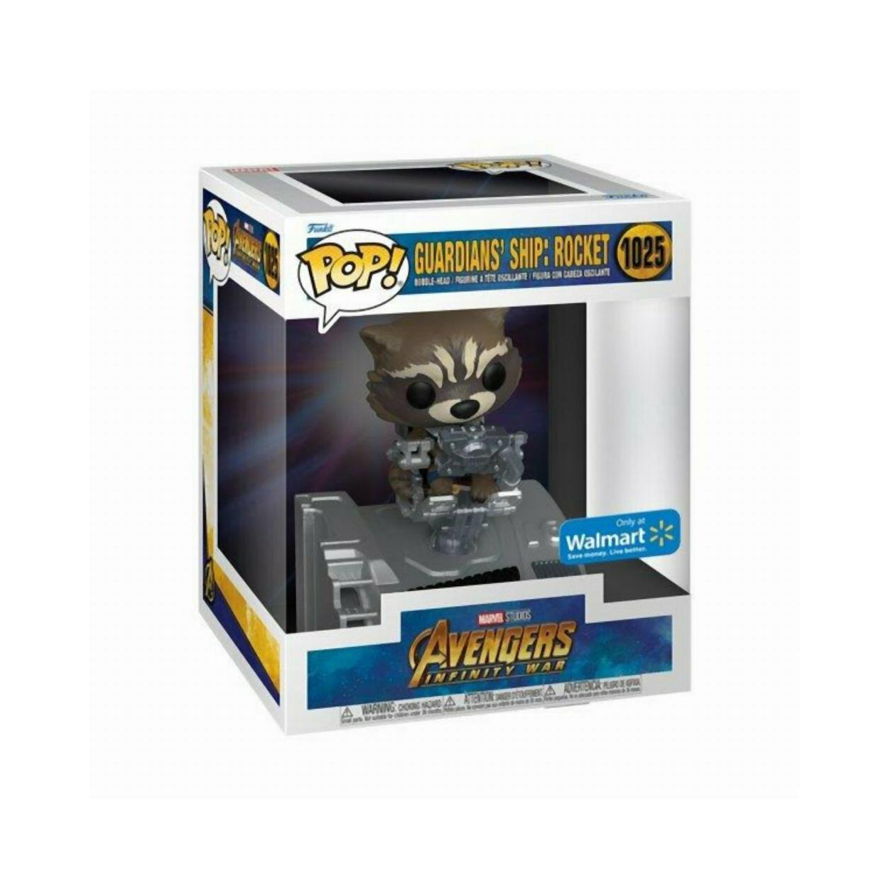 Funko Pop! Deluxe: Marvel Avengers Infinity War - Guardians' Ship: Rocket (Special Edition) #1025