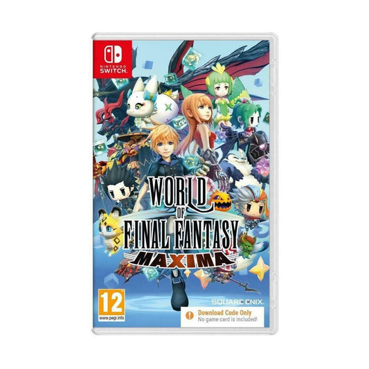 NSW World of Final Fantasy Maxima (Kod i en Låda)