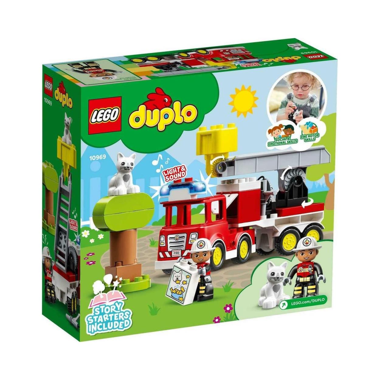 LEGO® DUPLO® Brandbil (10969) - Spännande Räddningstjänst