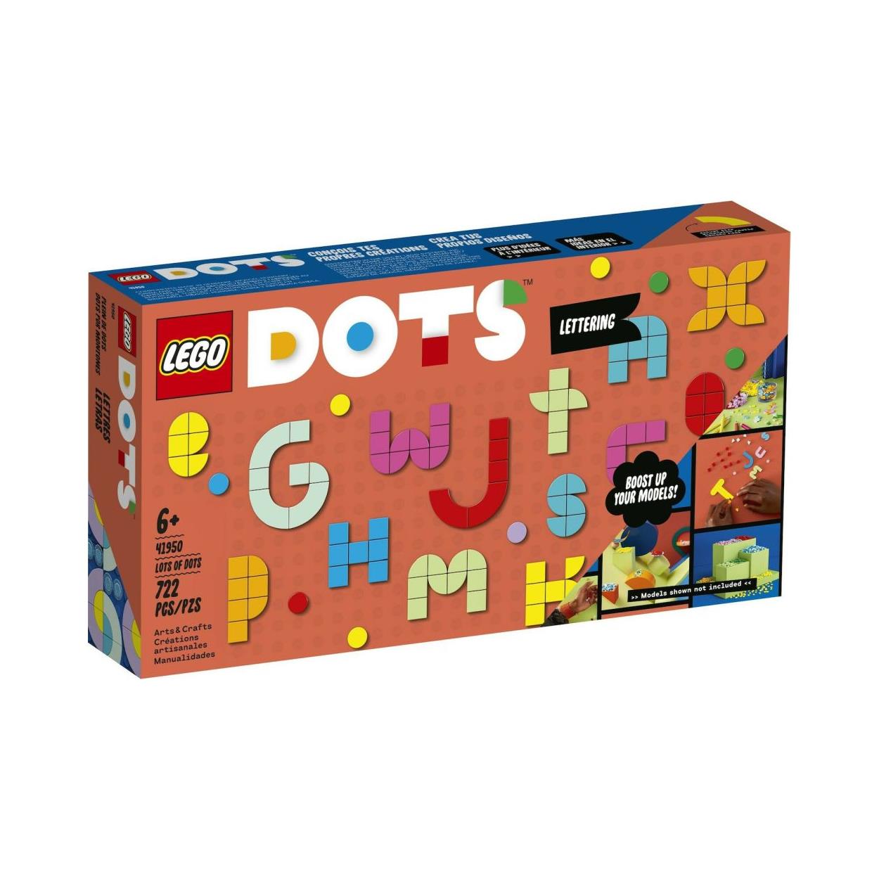 LEGO® DOTS: Massor av Dots – Bokstäver (41950)