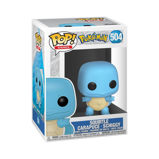 Funko Pop! Pokémon - Squirtle Carapuce - Schiggy #504 Vinyl Figur