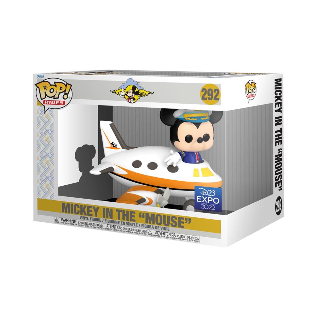 Funko Pop! Rides: Mickey Mouse (Special Edition) #292 Vinyl Figur