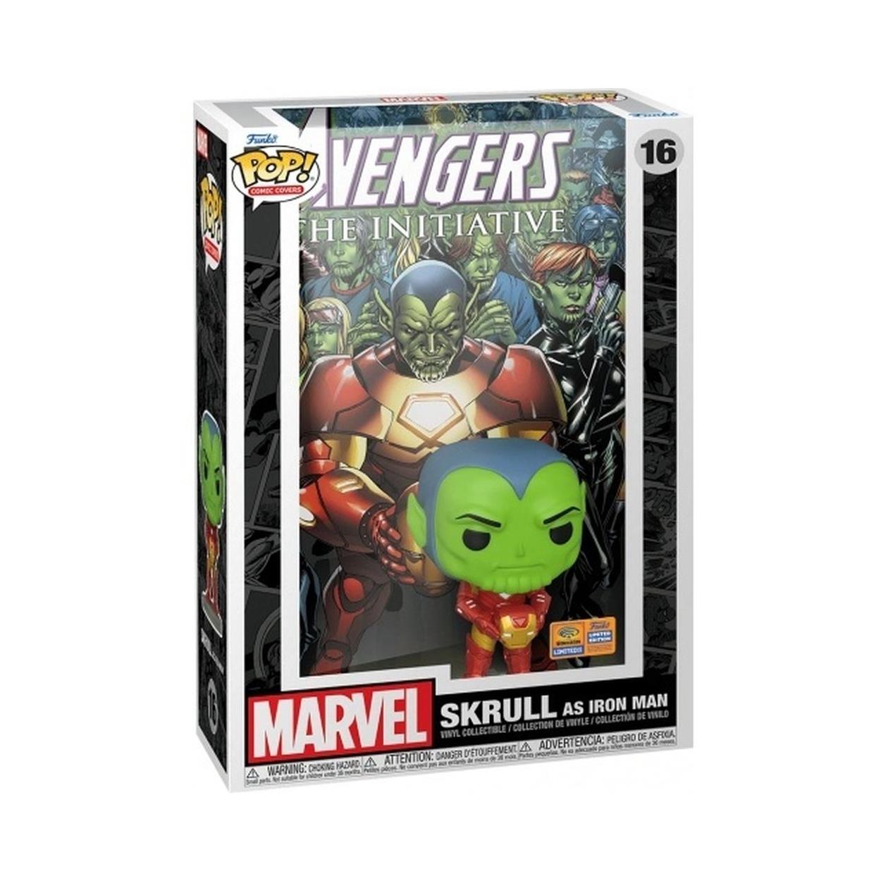 Funko Pop! Comic Covers: Marvel Avengers Skrull som Iron Man (Begränsad upplaga)