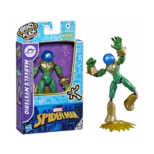 Hasbro Marvel Spider-Man Bend And Flex Missions - Mysterio Actionfigur