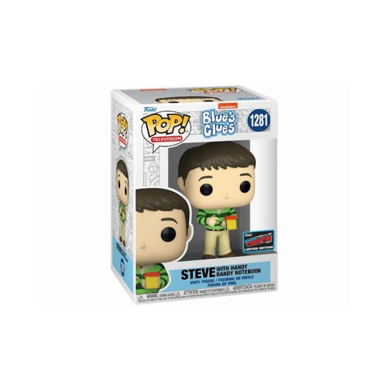 Funko Pop! Blue's Clues - Steve med Handy Dandy Notebook (Begränsad Upplaga)