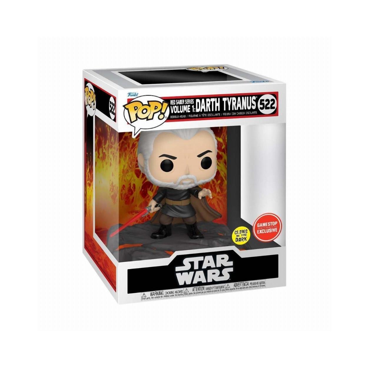 Funko Pop! Deluxe: Disney Star Wars - Darth Tyranus (Glöder i Mörkret)