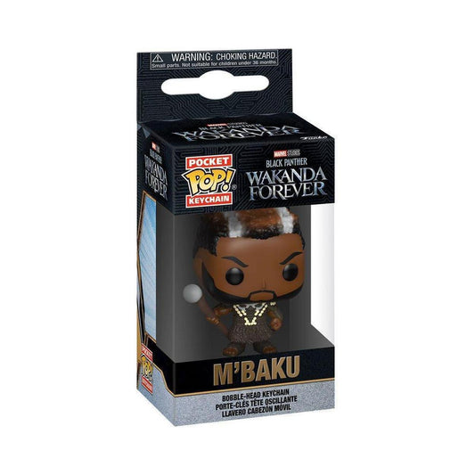 Funko Pocket Pop! Marvel: Black Panther Wakanda Forever - M'Baku Nyckelring Figur