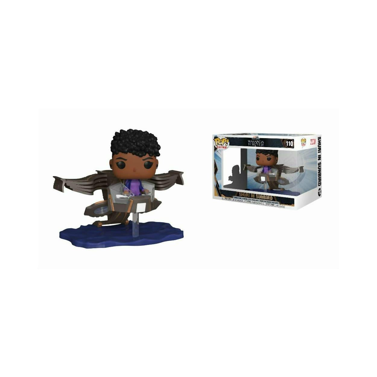 Funko Pop! Rides Super Deluxe: Marvel Black Panther Shuri i Sunbird #110