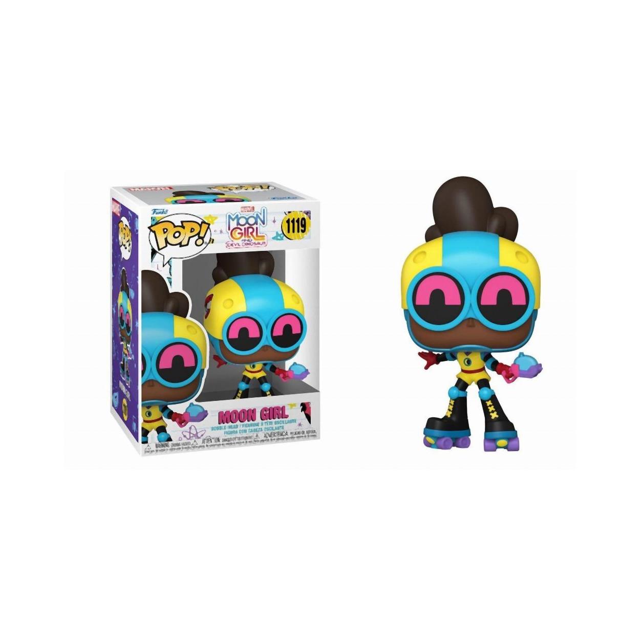 Funko Pop! Marvel: Moon Girl och Devil Dinosaur S1 - Moon Girl #1119 Vinyl Figur