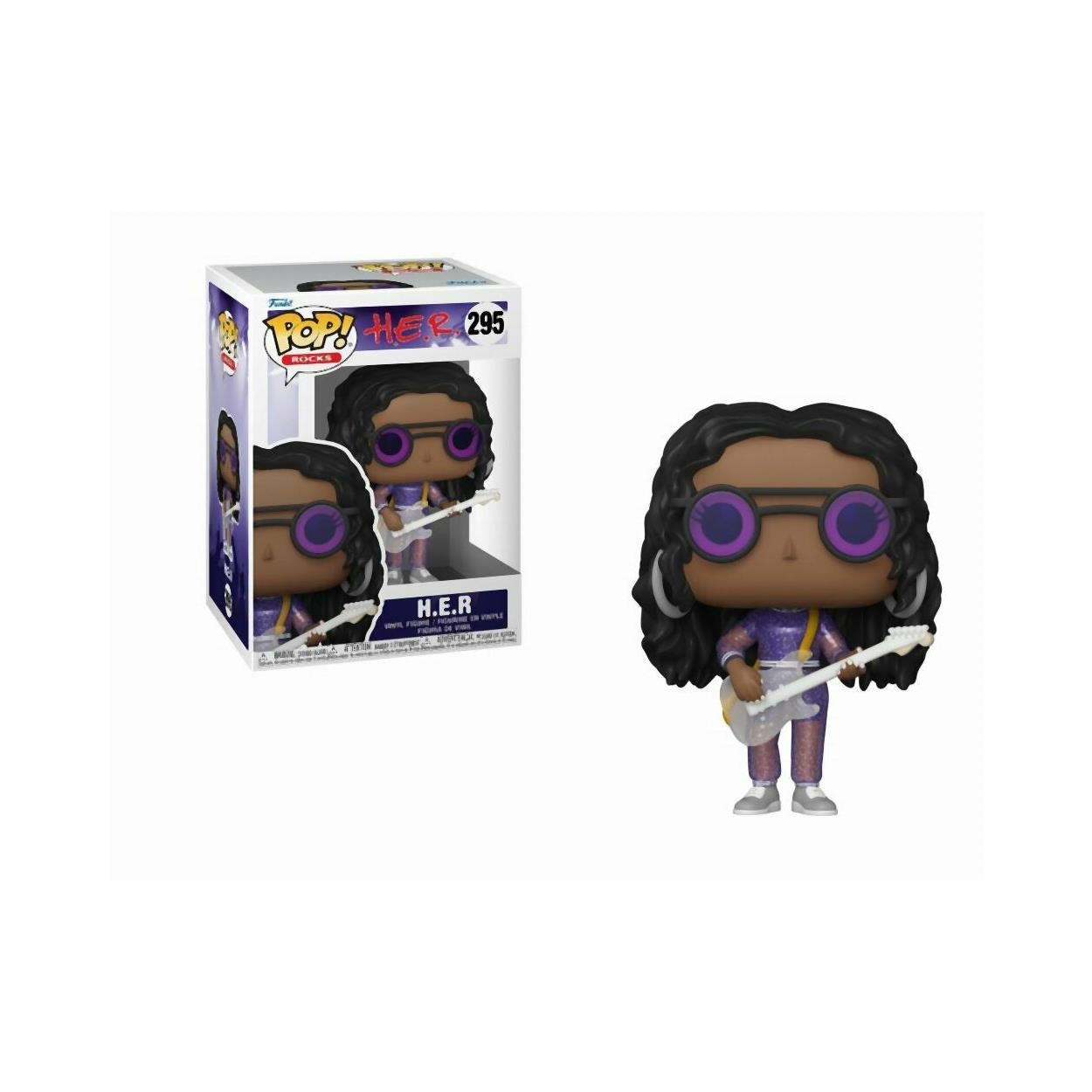 Funko Pop! Rocks: H.E.R - H.E.R #295 Vinyl Figur