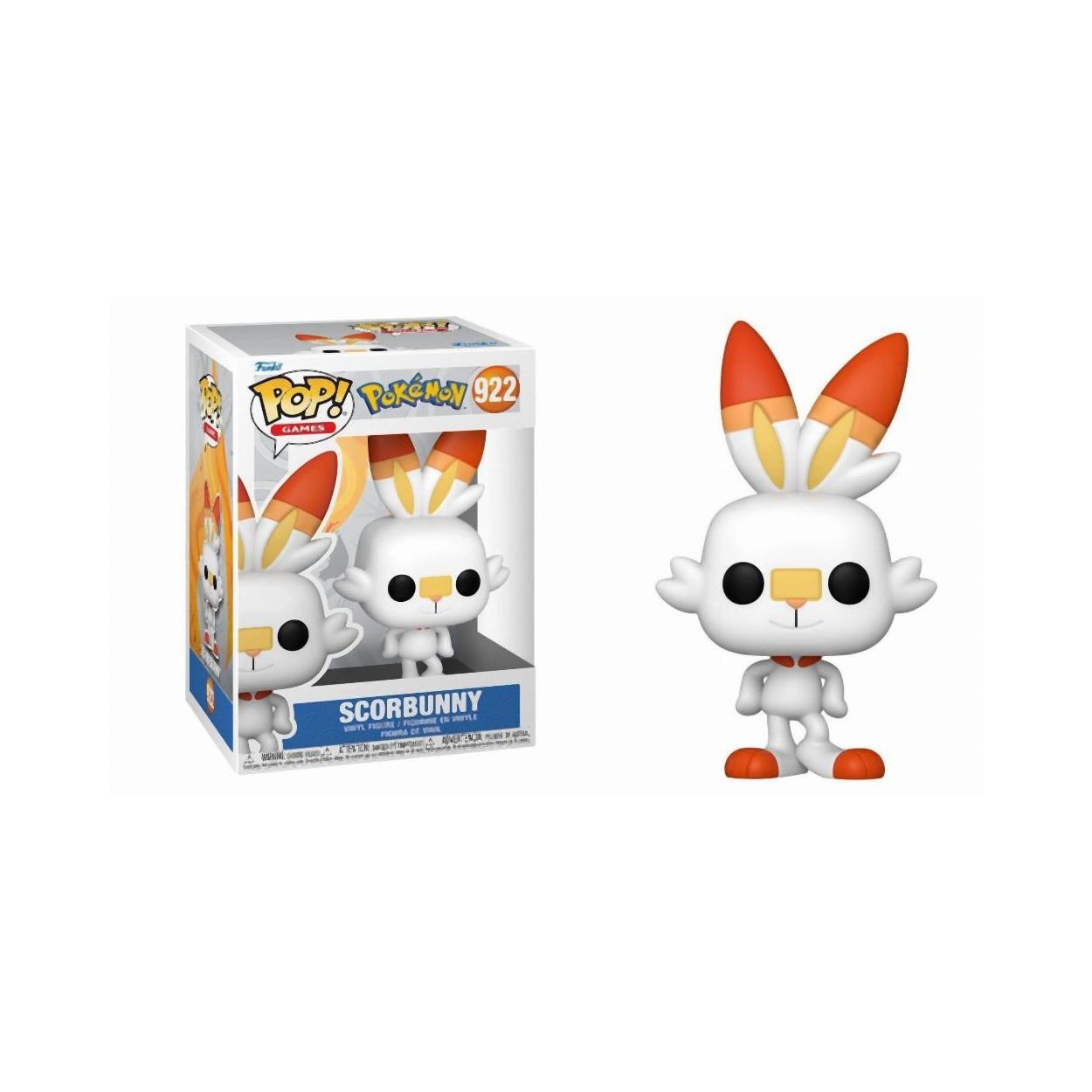 Funko Pop! Pokémon - Scorbunny #922 Vinyl Figur