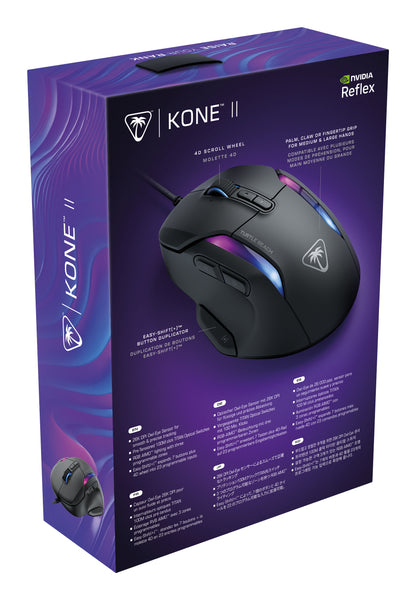 Turtle Beach Kone II - Trådad Mus (Färg: Svart)