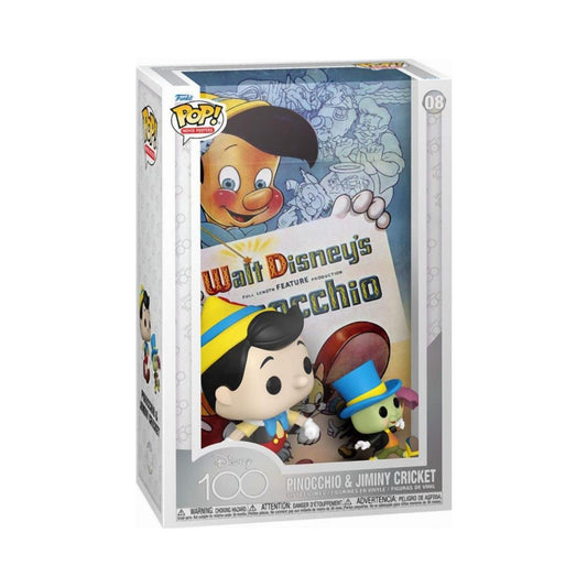 Funko Pop! Disney's 100th - Pinocchio och Jiminy Cricket #08 Vinylfigur