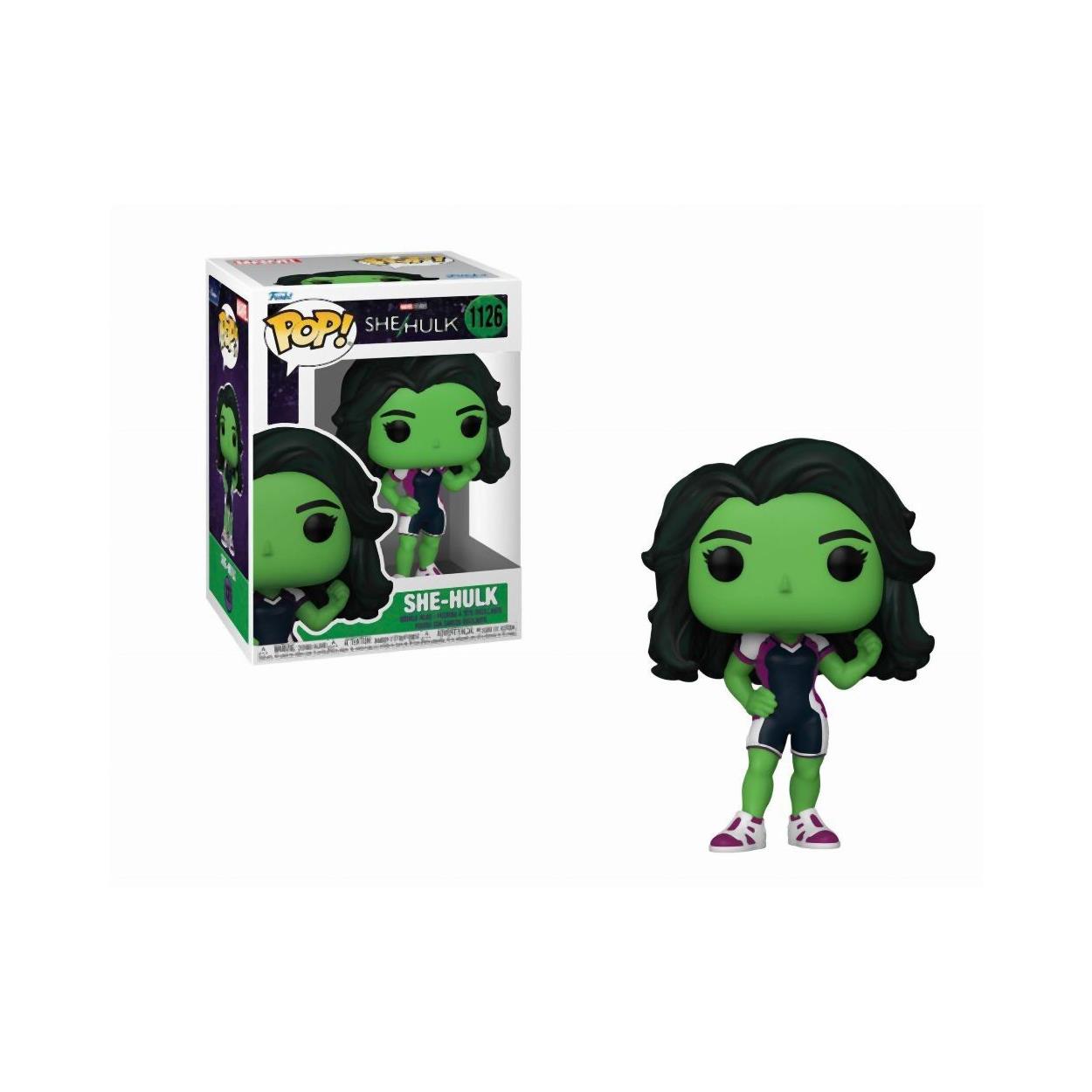 Funko Pop! Marvel: She-Hulk - She-Hulk #1126 Bobble-Head Figurin