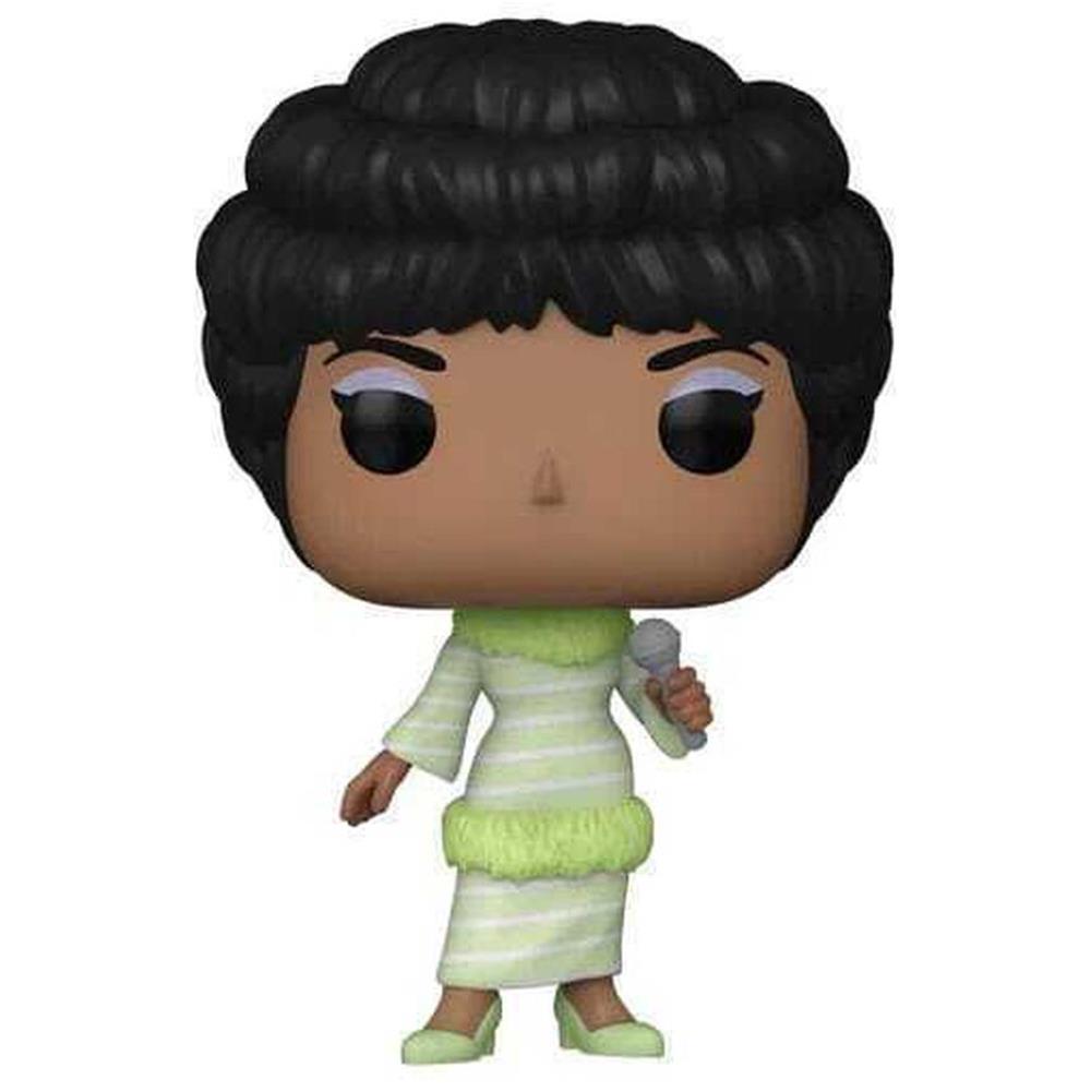 Funko Pop! Rocks: Aretha Franklin i Grön Klänning #365