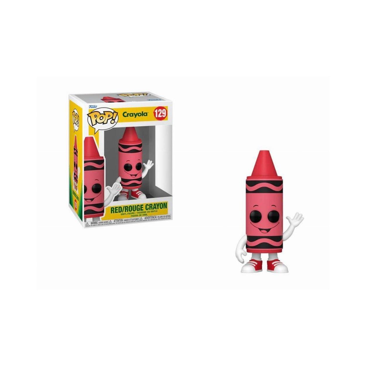 Funko Pop! Crayola - Röd Krita #129 Vinylfigur