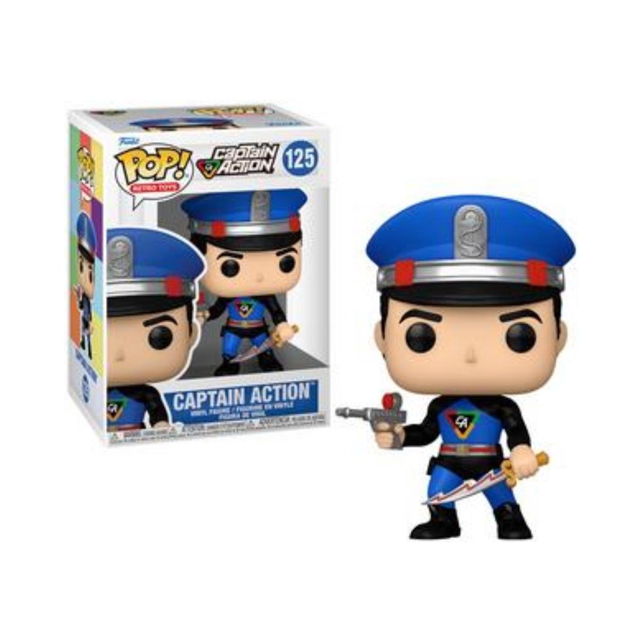 Funko Pop! Captain Action #125 Vinyl Figur