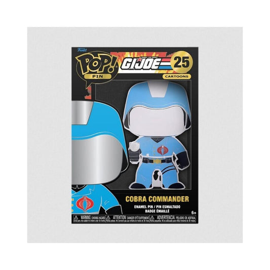 Funko Pop! GI Joe Cobra Commander #25 Large Enamel Pin