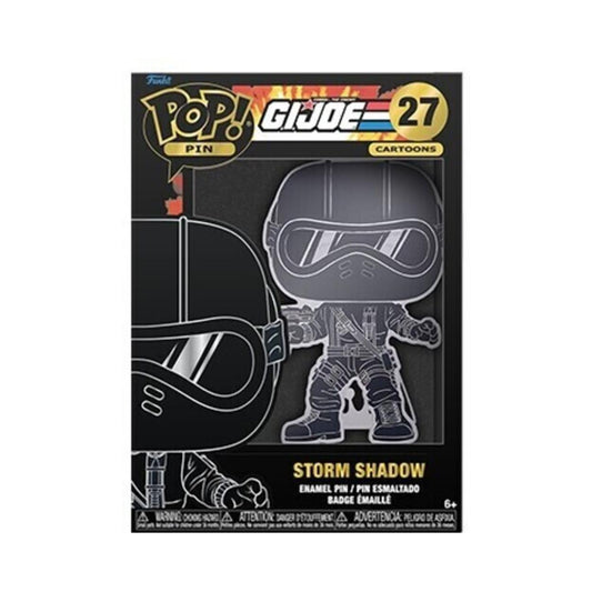 Funko Pop! GI Joe Snake Eyes Stor Emalj Pin #27