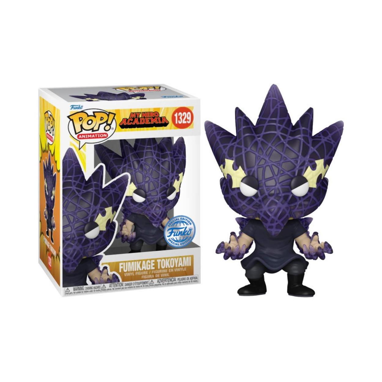 Funko Pop! My Hero Academia - Fumikage Tokoyami (Svart Avgrund) (Special Edition) #1329 Vinylfigur