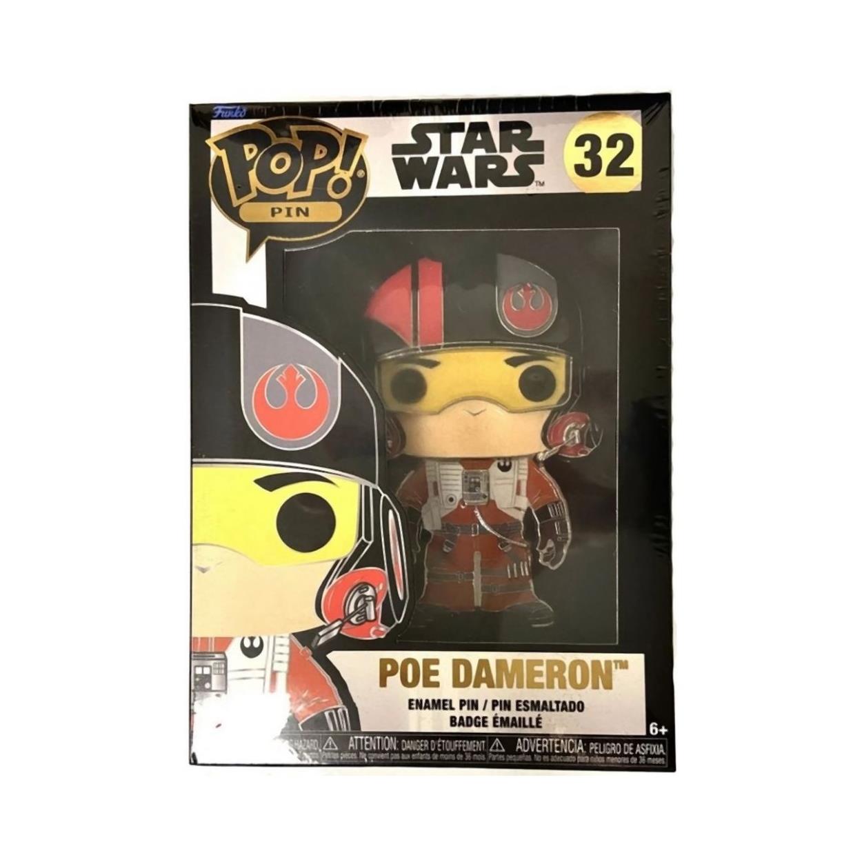 Funko Pop! Pin: Disney Star Wars - Poe Dameron #32