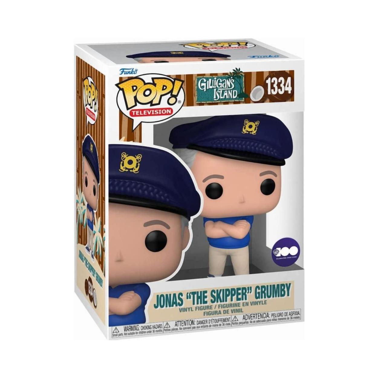 Funko Pop! Gilligan’s Island - Jonas "The Skipper" Grumby #1334 Vinylfigur