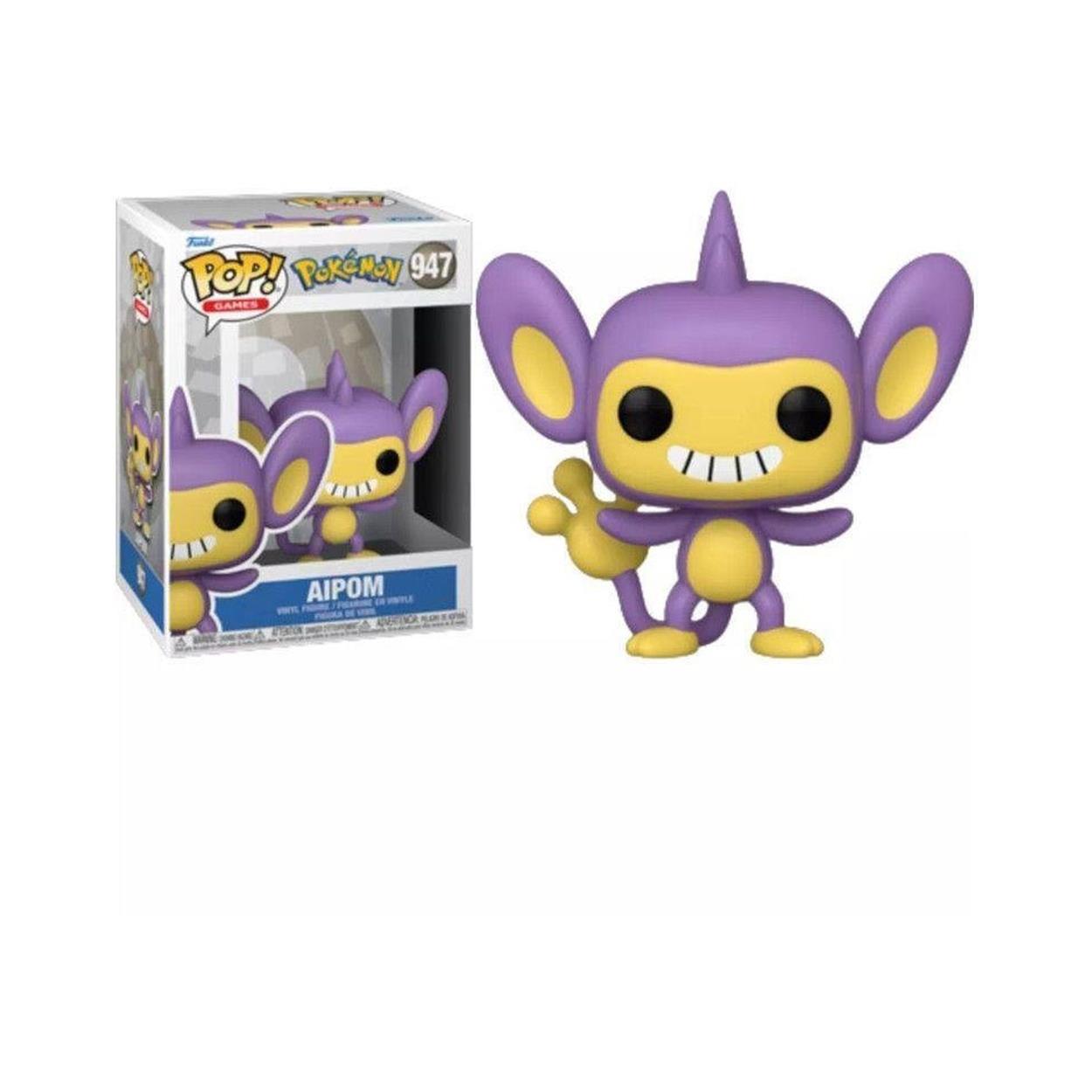 Funko Pop! Pokémon - Aipom Capumain Griffel #947 Vinyl Figur