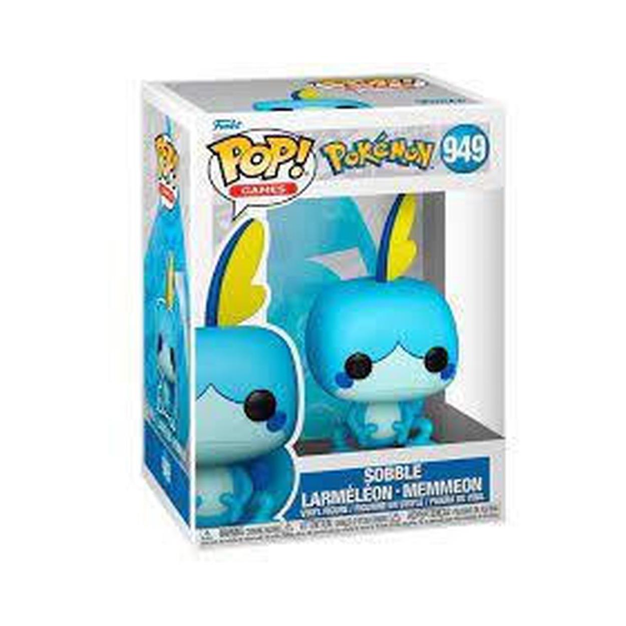 Funko Pop! Pokémon - Sobble Larmeleon Memmeleon #949 Vinylfigur