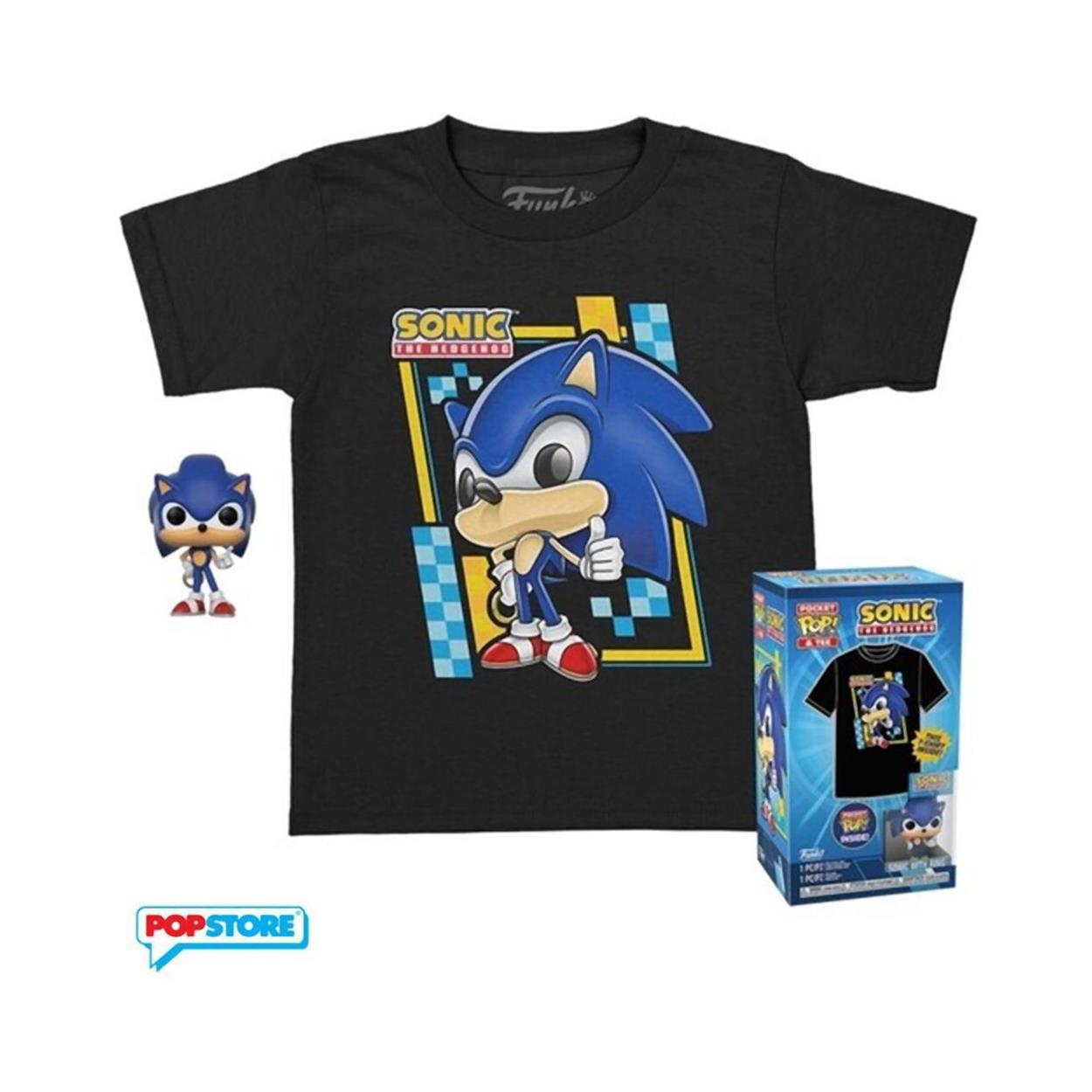 Funko Pocket Pop! Sonic The Hedgehog med T-shirt (Barn)