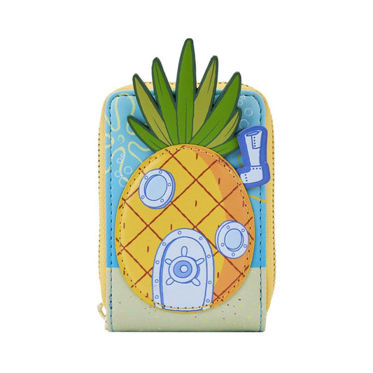 Loungefly Nickelodeon: SpongeBob Fyrkant - Ananas Hus Accordion Plånbok