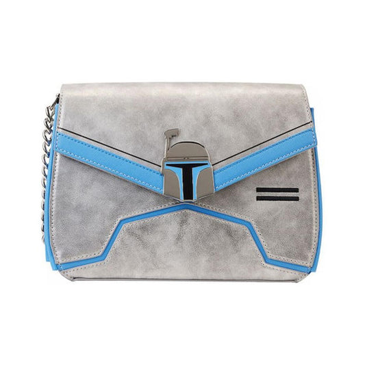 Loungefly Disney Star Wars: Jango Fett Kedjestraps Crossbody Väska