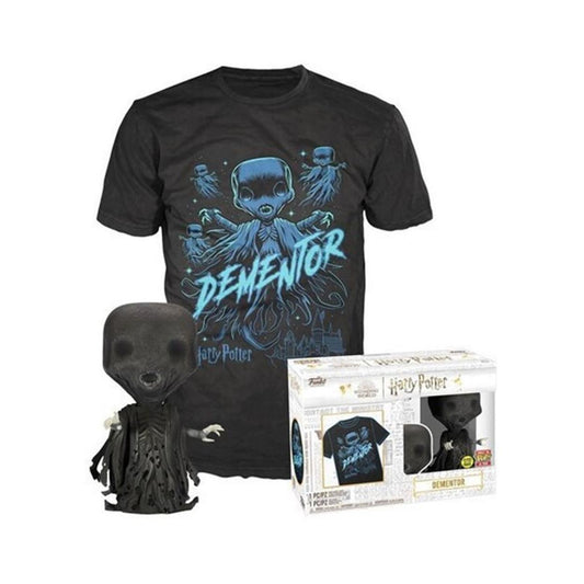 Funko Pop! Harry Potter Dementor (Glows in the Dark) och T-shirt (M)