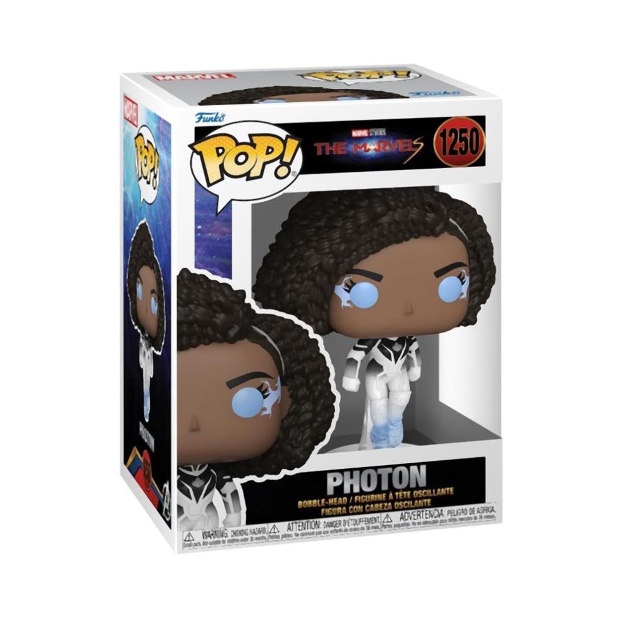 Funko Pop! The Marvels - Photon #1250 Bobble-Head Vinyl Figur