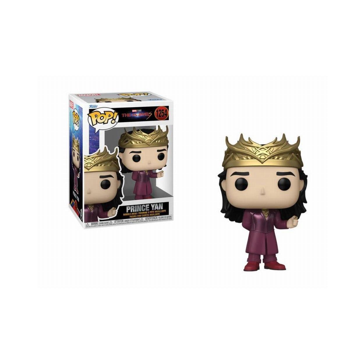 Funko Pop! The Marvels - Prince Yan #1254 Bobble-Head Figur