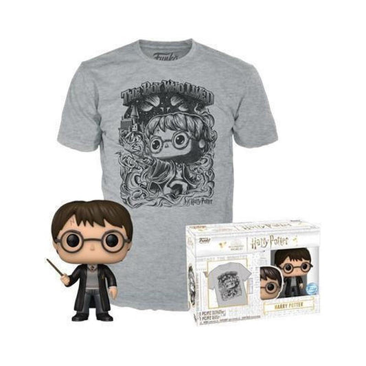 Funko Pop! Harry Potter Vinyl Figur och T-Shirt (M)