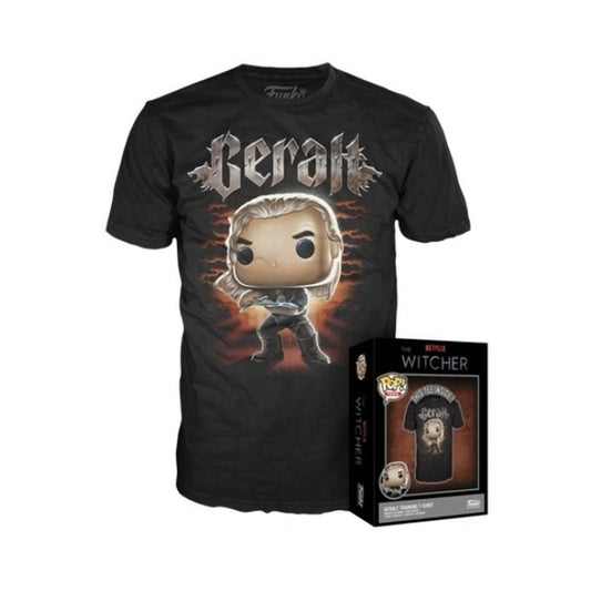 Funko Boxed Tee: The Witcher - Geralt Training (S)