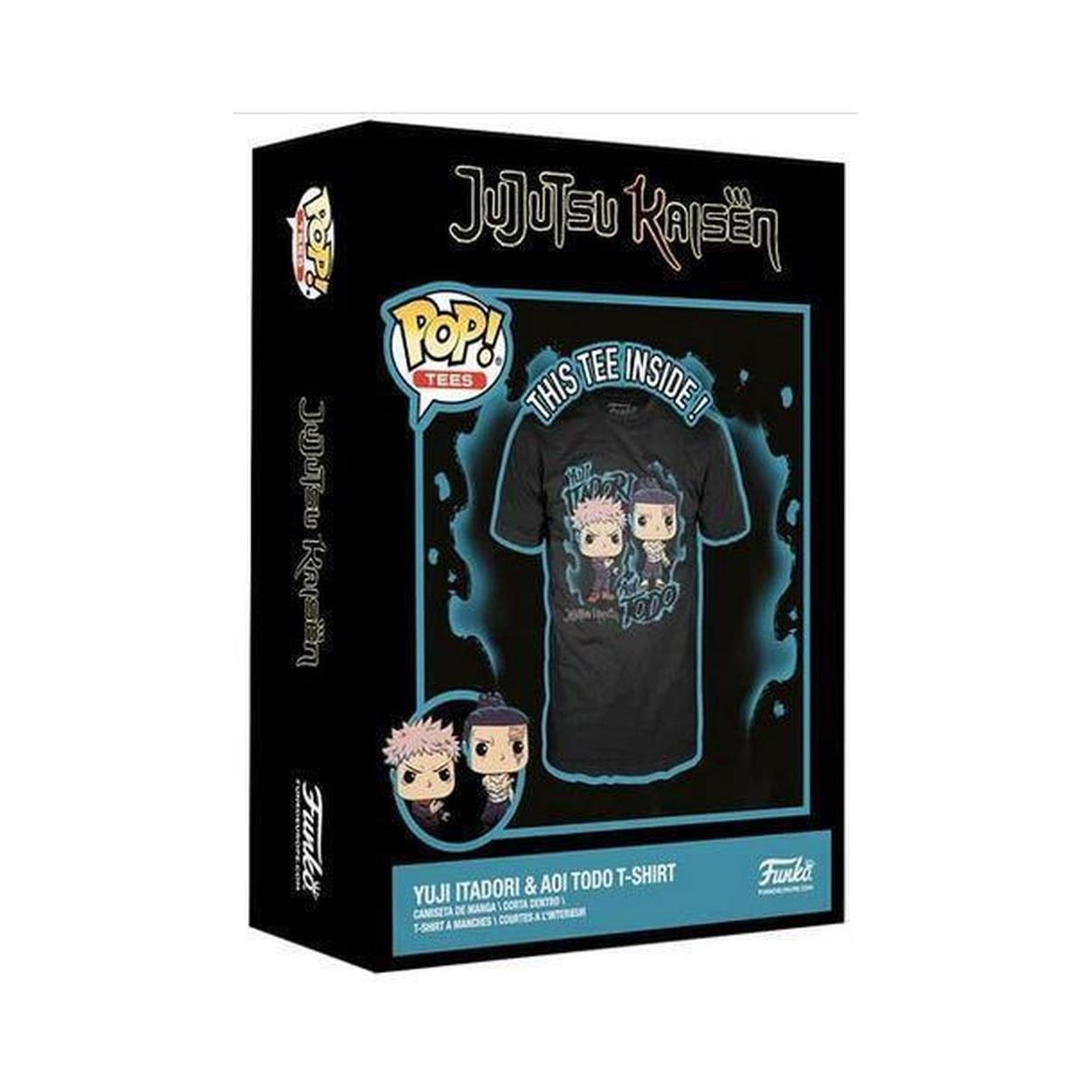 Funko Boxed Tee: Jujutsu Kaisen - Yuji och Aoi (M)