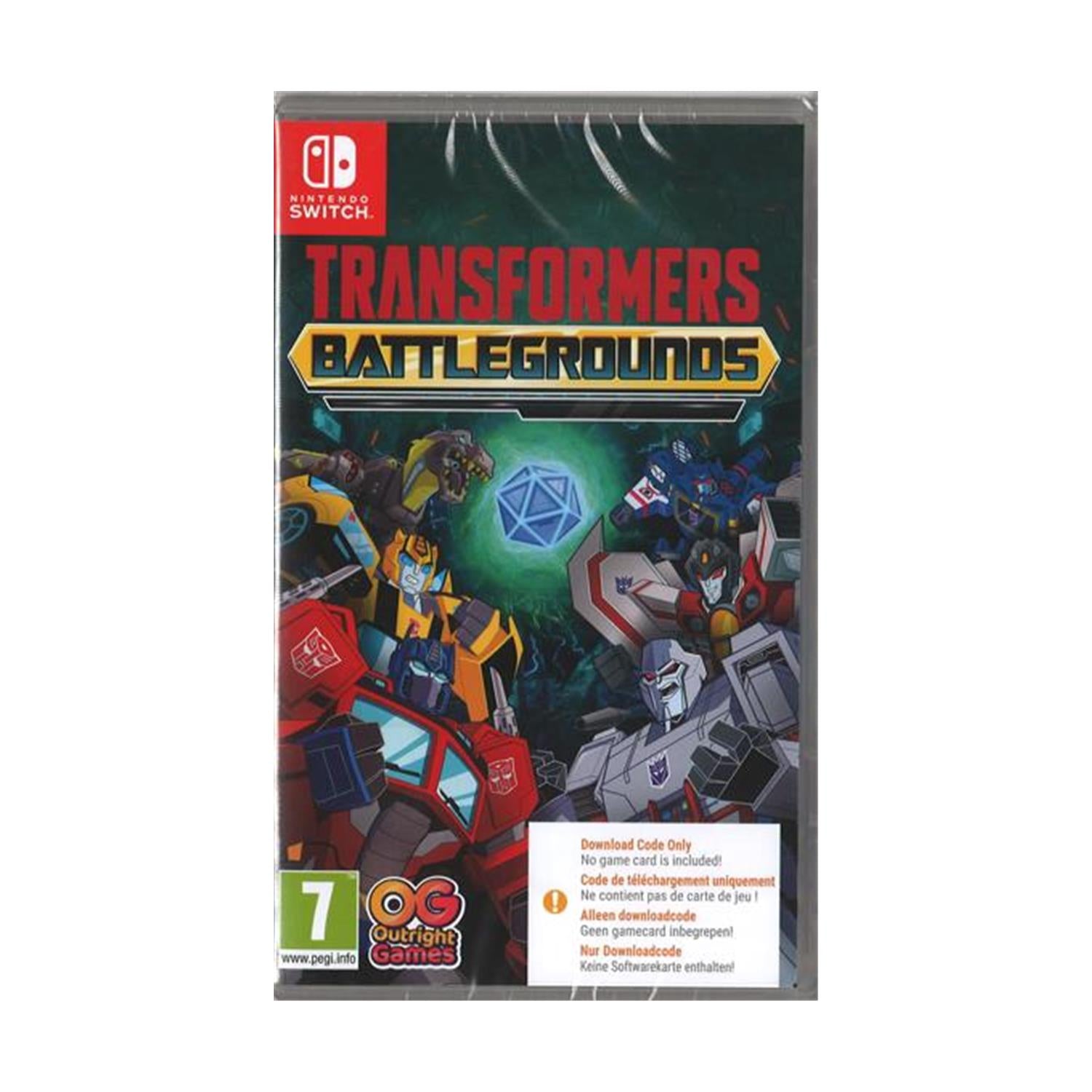 NSW Transformers Battlegrounds (Kod i en Låda)