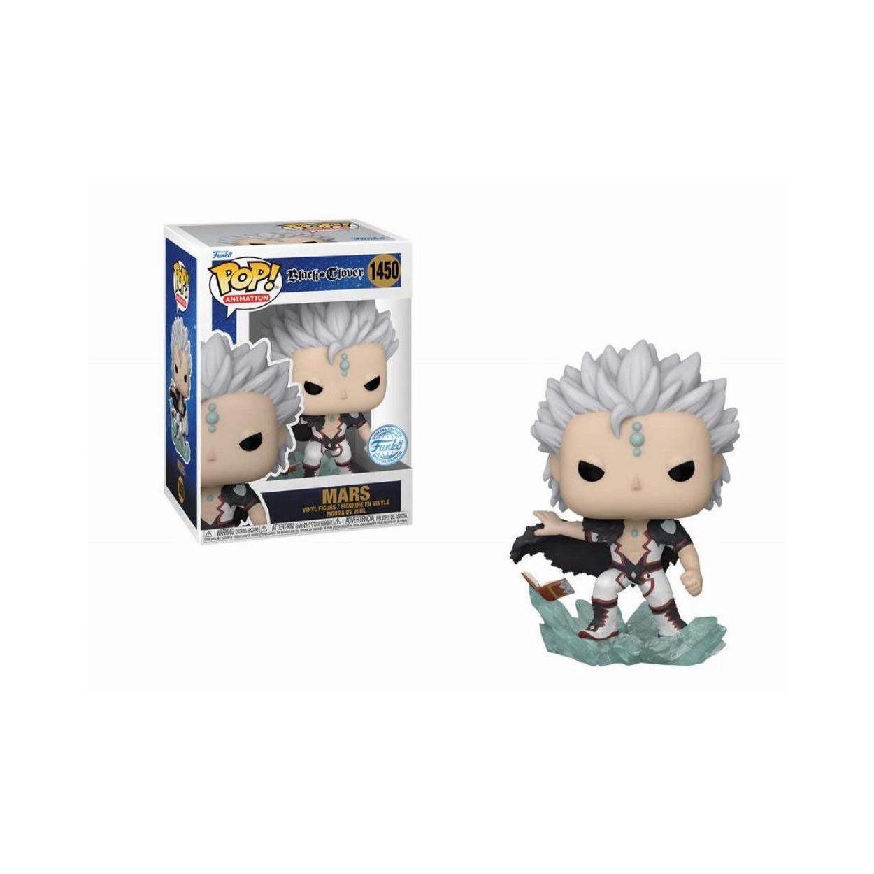 Funko Pop! Black Clover - Mars (med bok) (Special Edition) #1450 Vinyl Figur