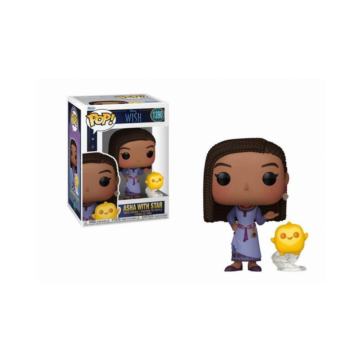 Funko Pop! Disney: Wish - Asha med Stjärna #1390 Vinylfigur