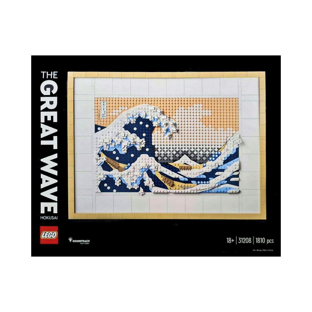 LEGO® Art: Hokusai – Den Stora Våg (31208)