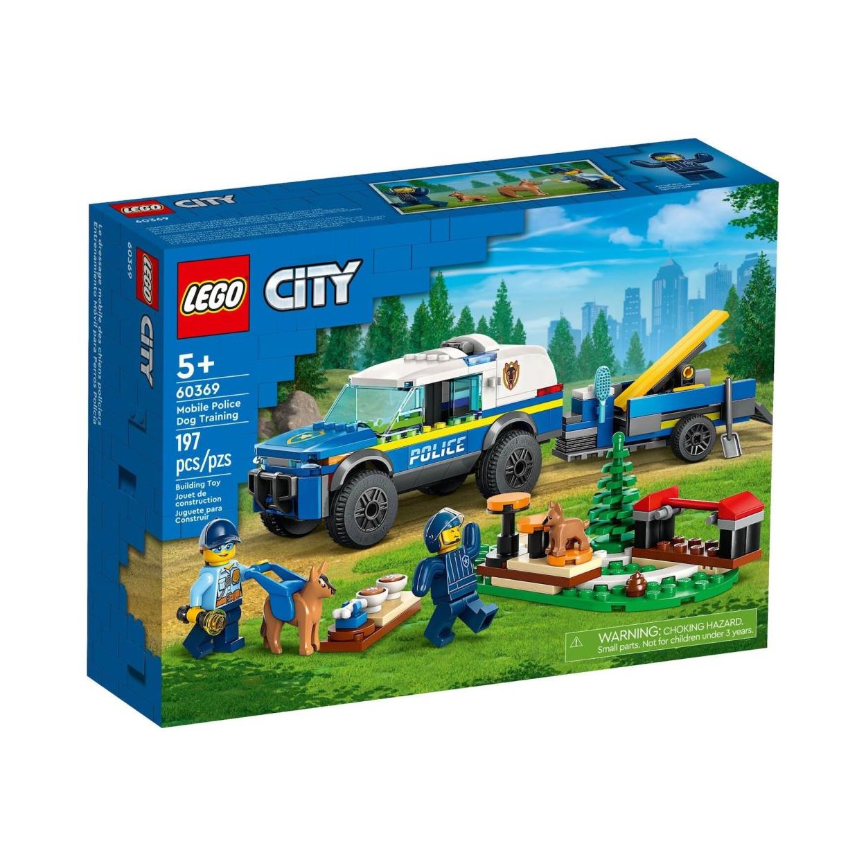 LEGO® City: Mobil Polis Hundträning (60369)