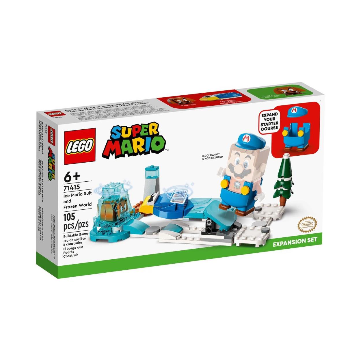 LEGO® Super Mario™: Isiga Mario Kostym och Fryst Värld Utvidgningsset (71415)