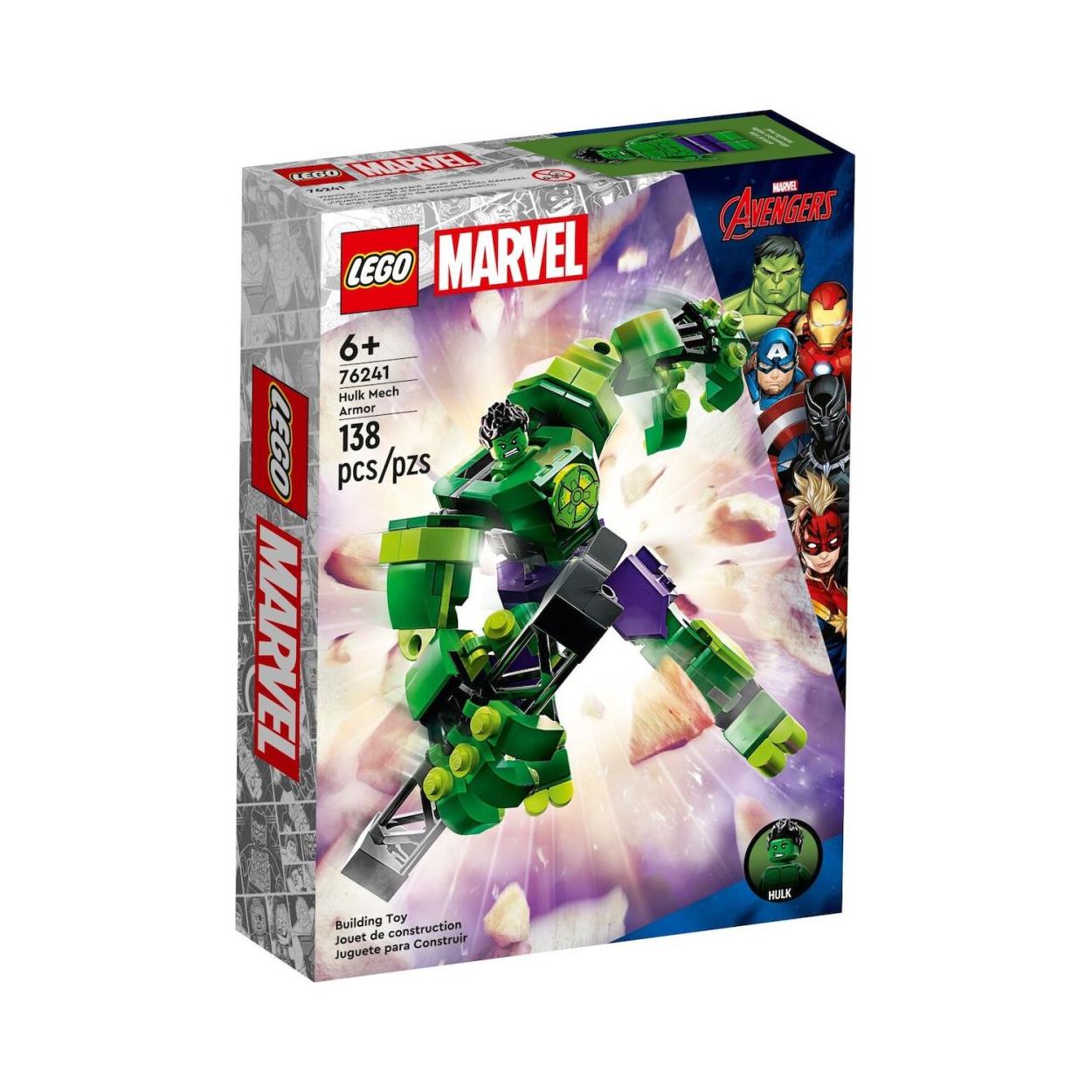 LEGO® Marvel: Hulk Mech Armor (76241)