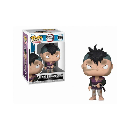 Funko Pop! Animation: Demon Slayer Kimetsu no Yaiba - Genya Shinazugawa #1406 Vinylfigur